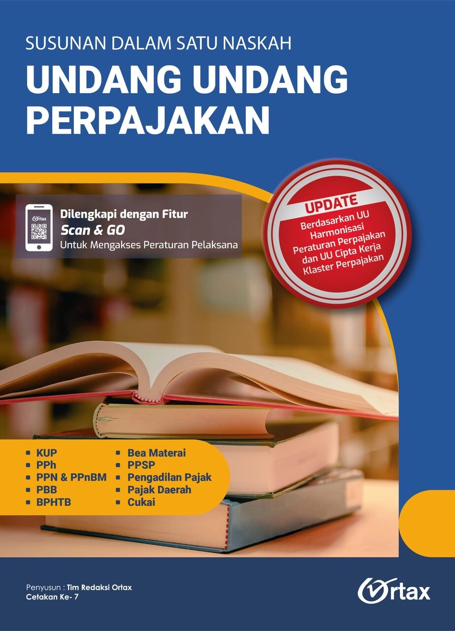 Susunan dalam Satu Naskah Undang-Undang Perpajakan Edisi 2023